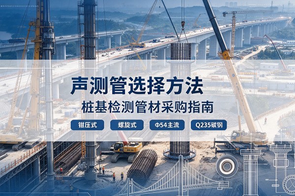 科尔沁声测管选型标准