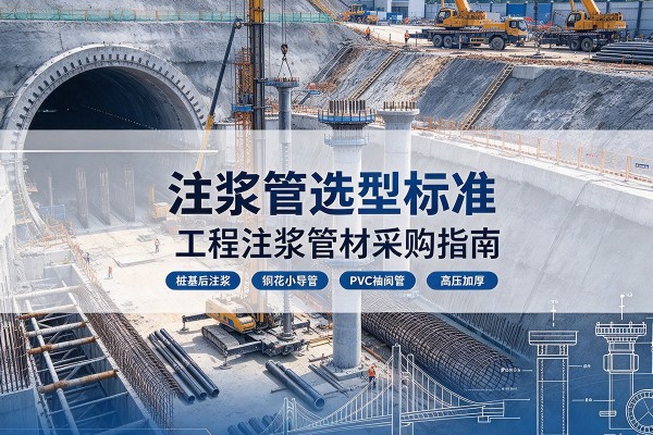 科尔沁注浆管选型标准