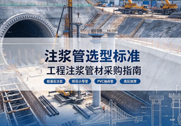 科尔沁注浆管选型标准